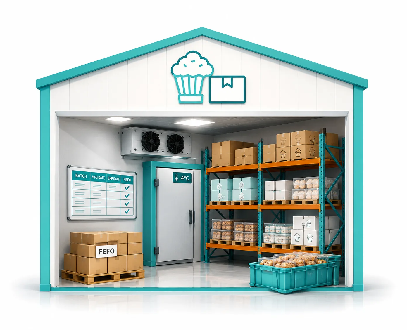 Bakery & Confectionery FG Warehousing