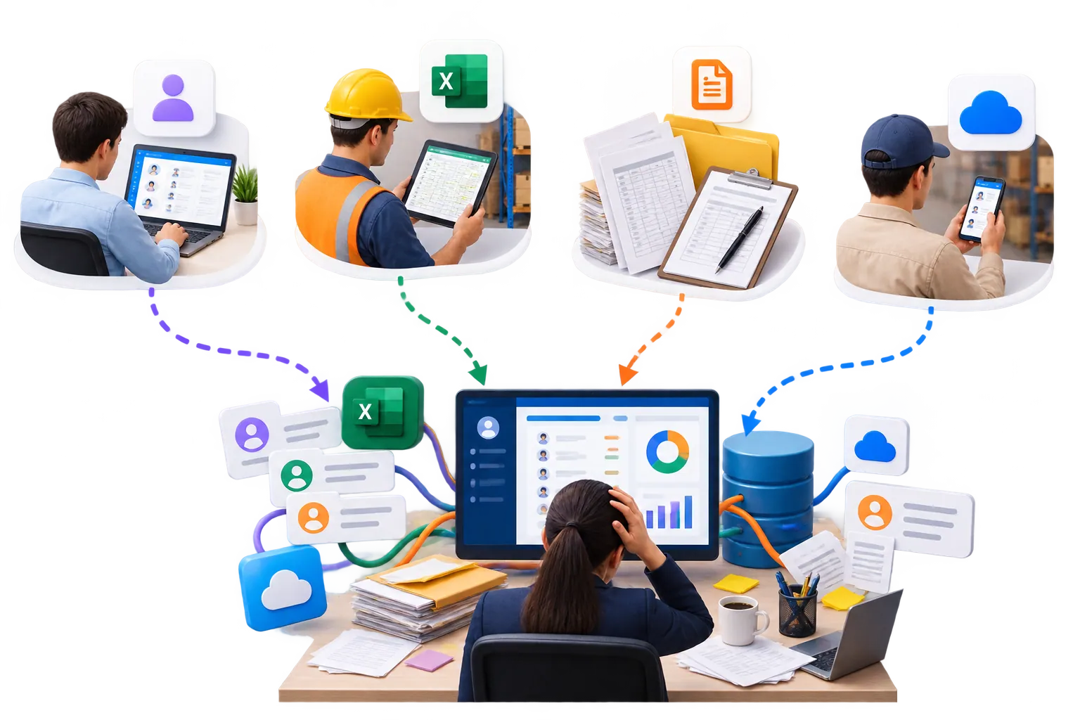HR Data Split Across Multiple Tools