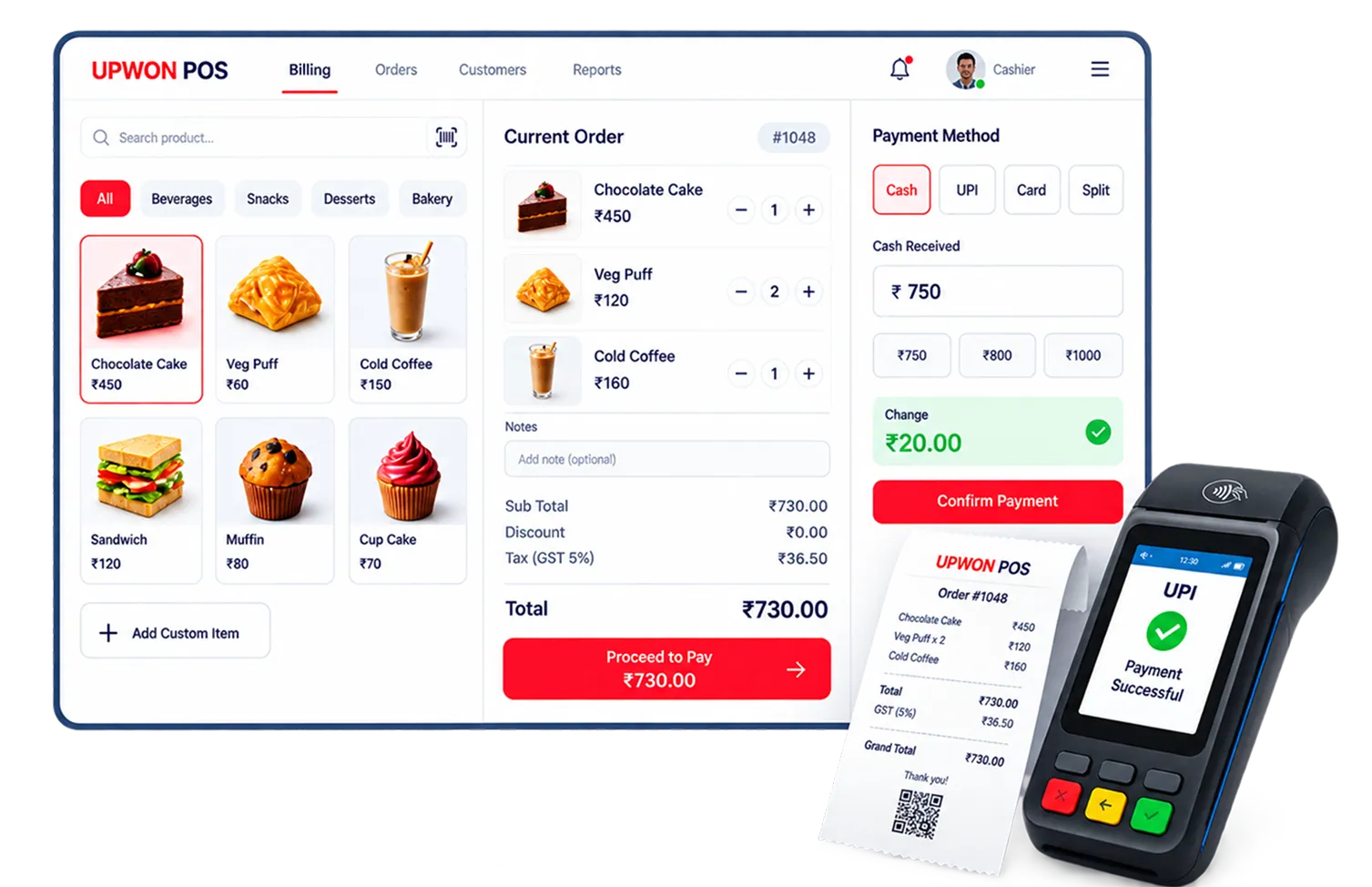 Cloud POS & Multi-Tender Billing
