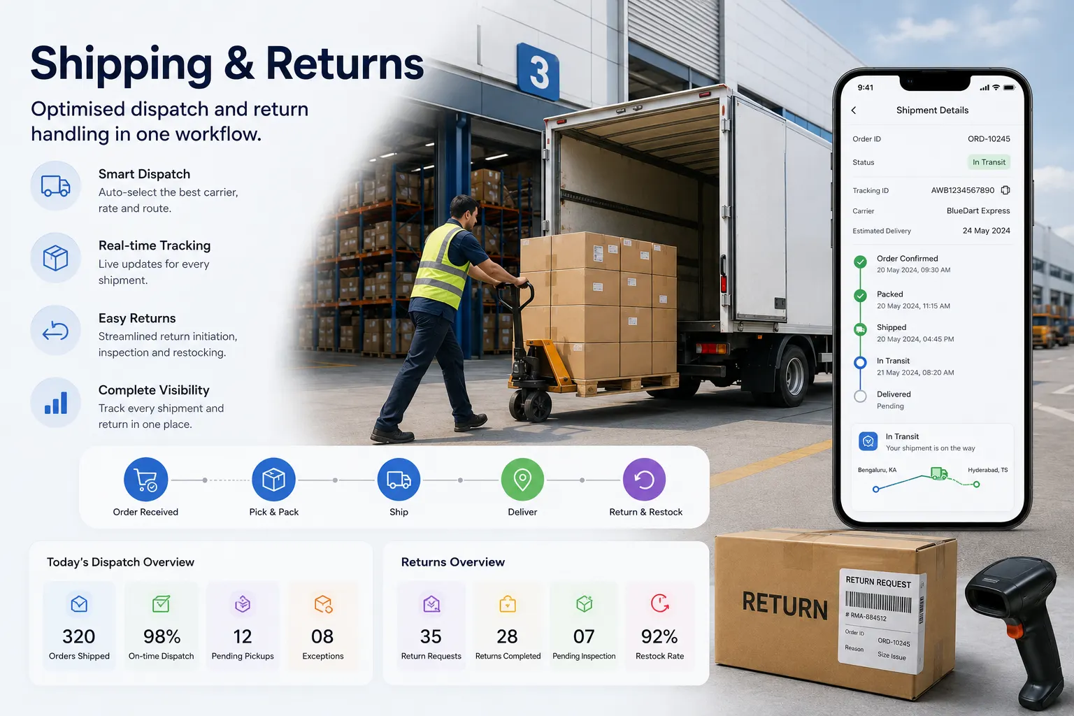 Shipping & Returns
